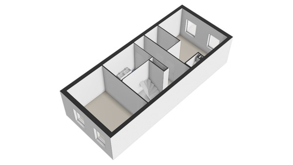 Floorplan - Dibbetsstraat 44, 2518 PT Den Haag